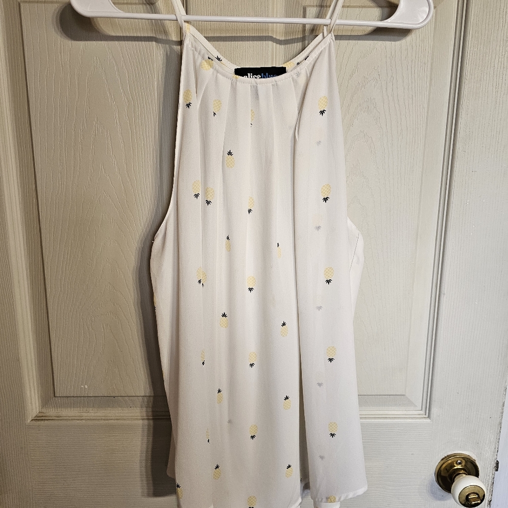 Pineapple Blouse Tank - image 1